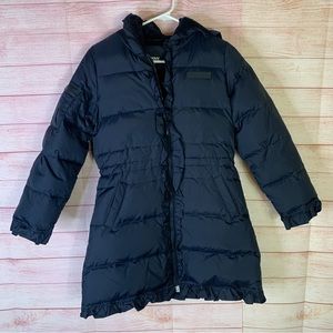 DKNY Navy Blue Puffer Coat Girl/Junior Size XL‎